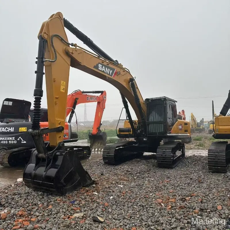 Excavadora grande SANY SY365 de segunda mano, nueva, precio competitivo, 95%