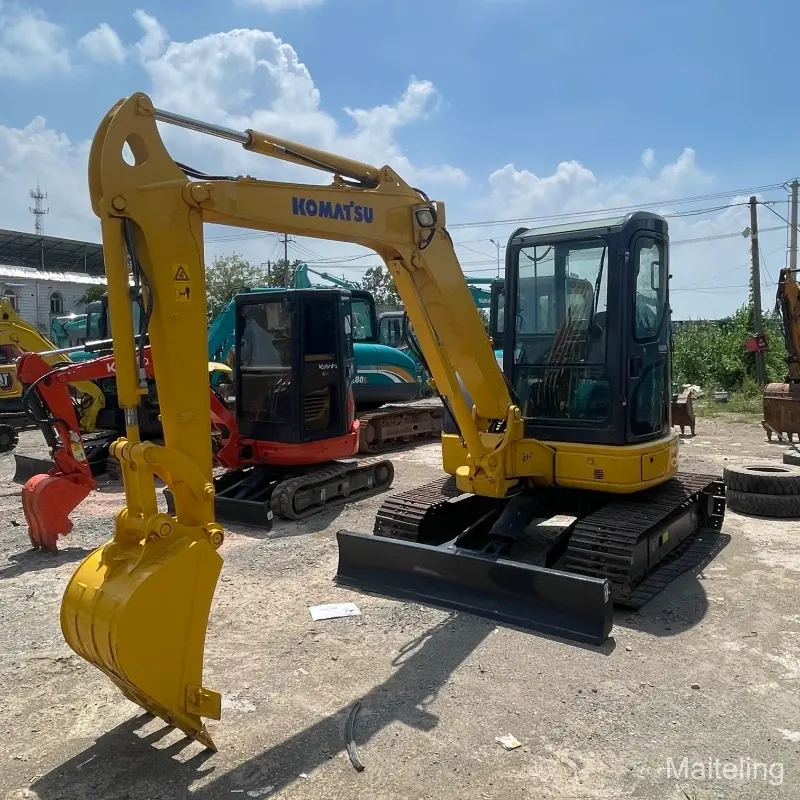 Fournisseur de machines de construction de petites pelles sur chenilles Komatsu 40 d'occasion à prix compétitif