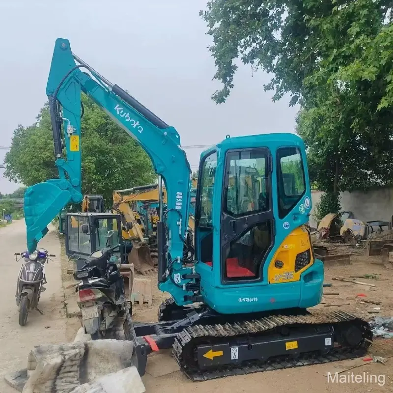 Venta caliente de equipo hidráulico pequeño Kubota U35 de segunda mano en venta