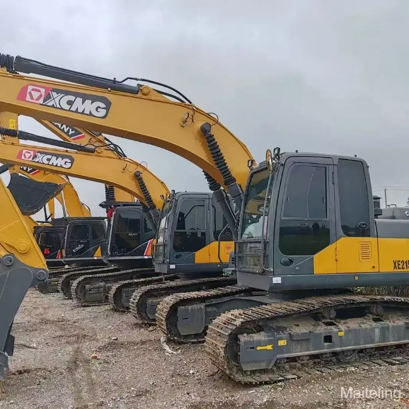 Équipement de chenille XCMG 215DA d'occasion, durable et puissant, approvisionnement mondial